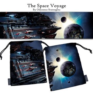 Extra Large "The Space Voyage" Dice Bag