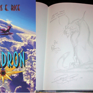 Squadron HARDBACK WITH SKETCH AND SIGNED