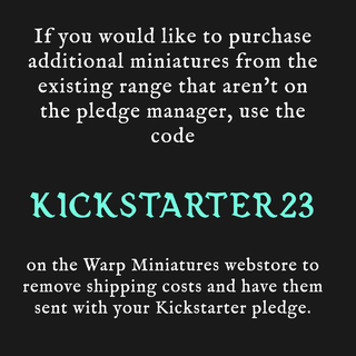 Purchase Minis from the Webstore*