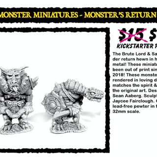Monster Minis: Monsters Return