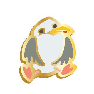 Mini Pin | Gull - Sitting