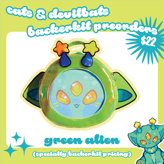 Green Alien Attachment Set