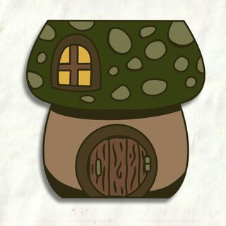 Green Mushroom Pot
