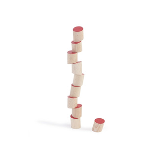 Los Troncos: Tree and Logs Wooden Stacking Art Toy from Spain