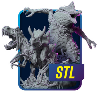 Monster Mini STL Pack - Primal Rampage