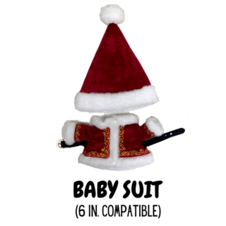 Santa Suit - [Baby 6 in. Plush Compatible]