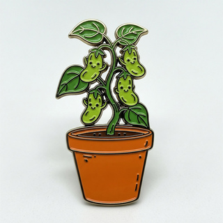 Green Bean Pin - Kickstarter Exclusive