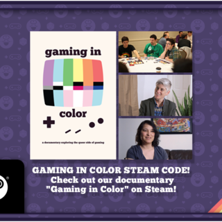 'Gaming In Color' Steam Code!