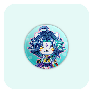 Genshin Impact Xiao Badge Button