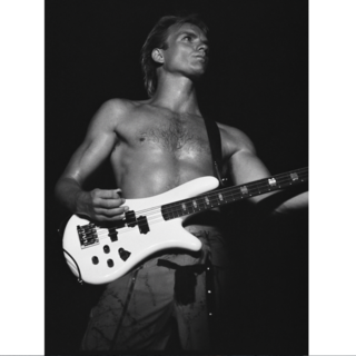 Limited Edition 8" by 10" archival print of Sting of The Police