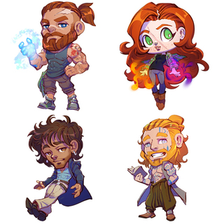 Sticker Pack: Valkyrie Renewed/Freed Chibis