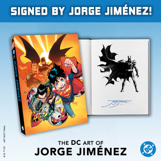 DC Art of Jorge Jimenez SIGNED Slipcase Edition