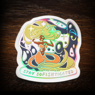 "Stay SoFISHticated" Sticker