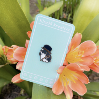 Chappie Chaplin Enamel Pin