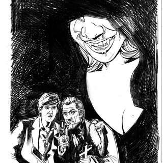 ORIGINAL ART - FRIGHT NIGHT #1 JASON CRAIG PENCILS COVER