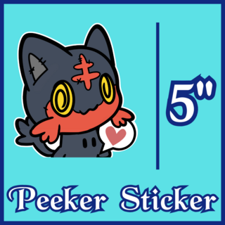 Peeker Sticker