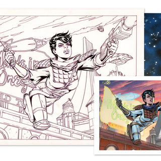 TREKKER RCCC Calendar original art
