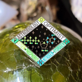 Astral Escape: Astrobiology Optimist Pin