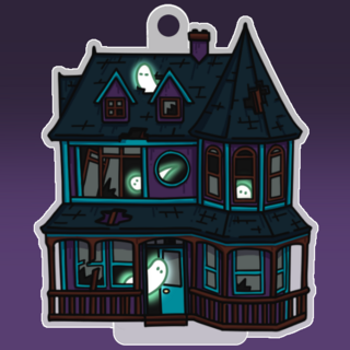 Haunted Dream House Charm