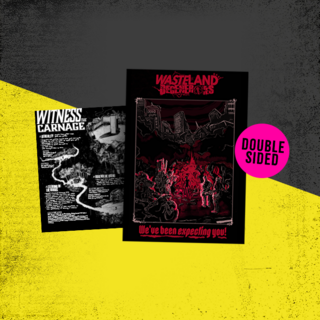 James M. Ward homage poster/Witness the CARnage mini-adventure