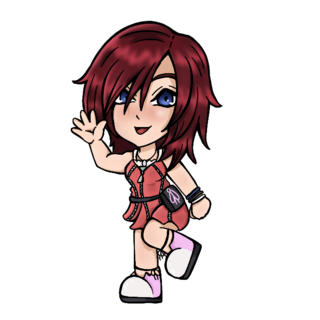 3" Kairi Acrylic Keychain