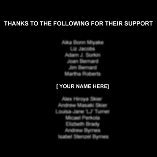 NAME IN THE CREDITS