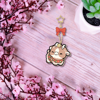 Prancer Wooden Charm | SC 🐮
