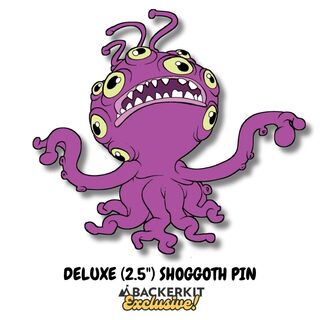 Shoggoth Deluxe (2.5") Enamel Pin