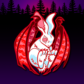 BAT BUNNY Pin