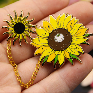 Sunflower Pin