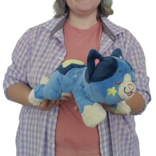 lumi the pajama kitty sleepy snuggles 14" plush