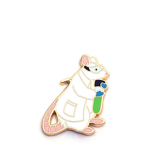 Test Tube Rat Pin