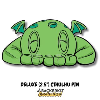 Cthulhu Deluxe (2.5") Enamel Pin