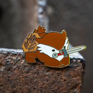 Sword, Owlbear Fighter Pin (009)