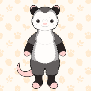 Cinder Opossum Plush