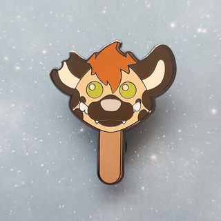 Hyena Enamel Pin