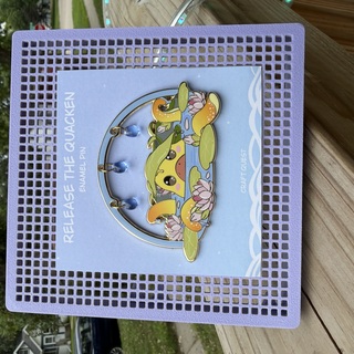 Pond Lurker Enamel Pin