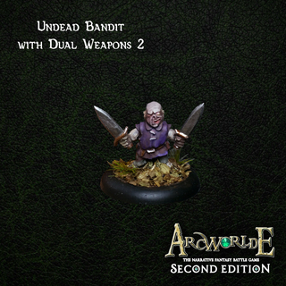 (Metal) New Zombie Bandit with Dual Weapons