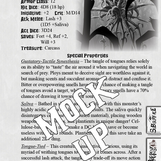 "Creeper Crop" Bonus Monster