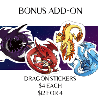 Individual Dragon Sticker