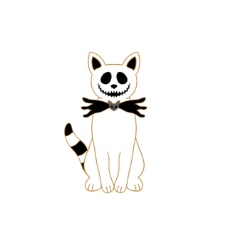 Jack Skellington Cat