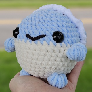 Crochet Squirrel Turtle Round