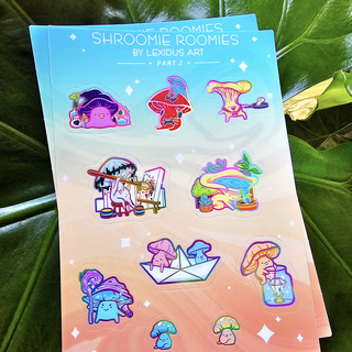 Holographic Sticker Sheet (Version 2)