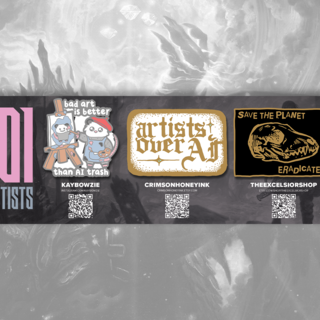 '101 Artists Vol. 1' Pin Pack