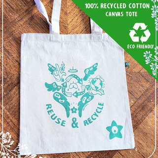 Recycle Angel Tote Bag