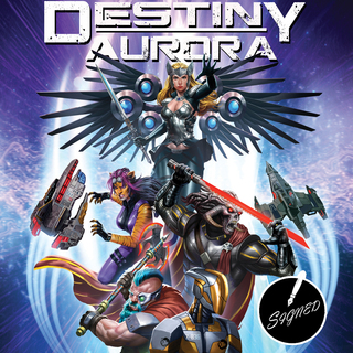 Destiny Aurora Starfinder RPG - Hardcover Signed Edition