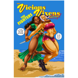 The Vicious Vixens #1 The Fighters Cover