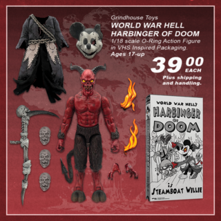 Harbinger of Doom "Steamboat Willie" World War HELL Action Figure