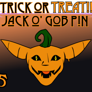 Jack o Goblin Pin