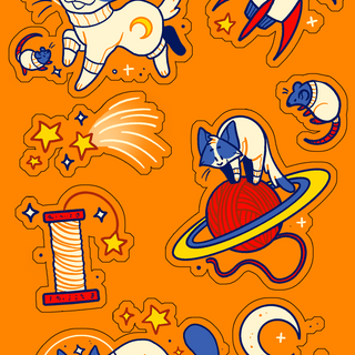 Felicette Sticker Sheet